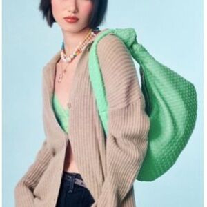 Anthropologie - Melie Bianco Brigitte Green Tote